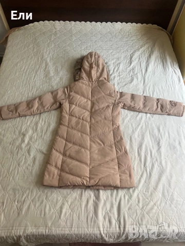 Зимно яке с яка от естествен пух, лисица, снимка 5 - Якета - 51625623