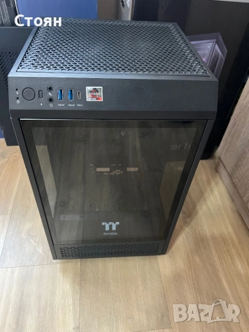 Thermaltake Tower 100 - Кутия за компютър, снимка 3 - Захранвания и кутии - 53403151
