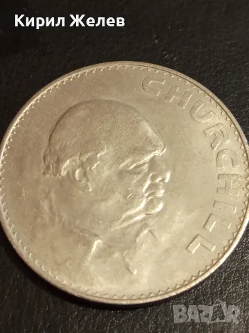 Възпоменателна монета 5 шилинга 1965г. Великобритания тема Уинстън Чърчил 40419, снимка 2 - Нумизматика и бонистика - 48956795