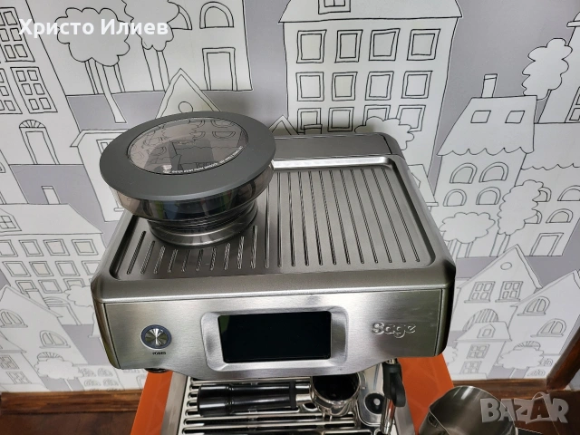 Кафемашина SAGE the Barista Touch с дисплей и кафемелачка, снимка 13 - Кафемашини - 53706461