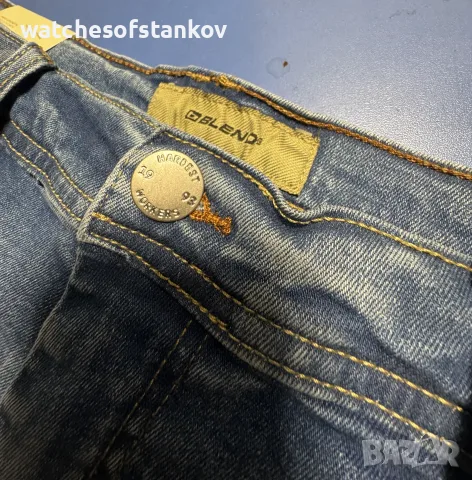 Къси сини дънкови мъжки панталини BALENO XXL, снимка 6 - Къси панталони - 55840623