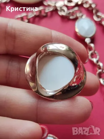 Луксозен Италиански сребърен комплект , снимка 6 - Бижутерийни комплекти - 48344775