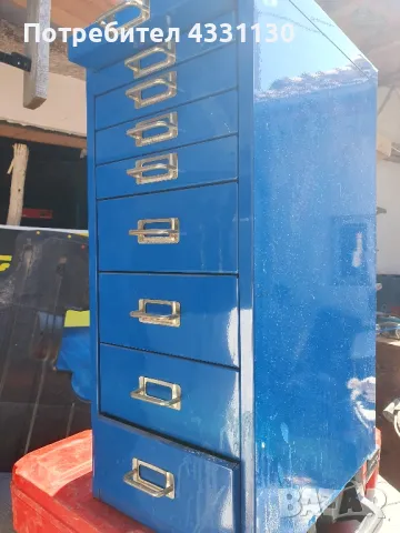 метален шкаф с чекмеджета, снимка 3 - Гардероби - 50219489