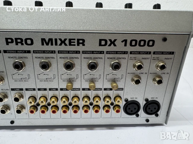 Аудио миксер/пулт - Behringer Pro mixer DX 1000, снимка 5 - Ресийвъри, усилватели, смесителни пултове - 50939023