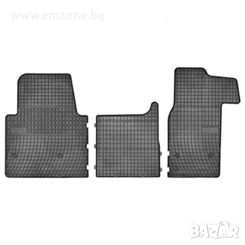 Комплект Гумени Стелки 3 части Frogum за RENAULT MASTER 2010-2016 / OPEL MOVANO 2010-2016