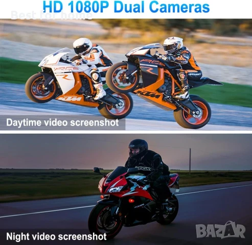 VSYSTO WiFi мотоциклетна камера за видеорегистратор, снимка 5 - Друга електроника - 50647108