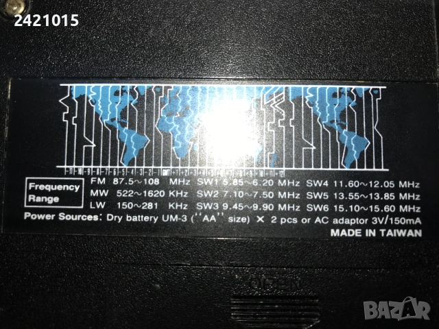 Радио Intersound WE-9N, снимка 4 - Радиокасетофони, транзистори - 53074953