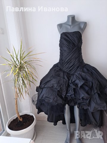 Намаление-Черна официална рокля, снимка 1