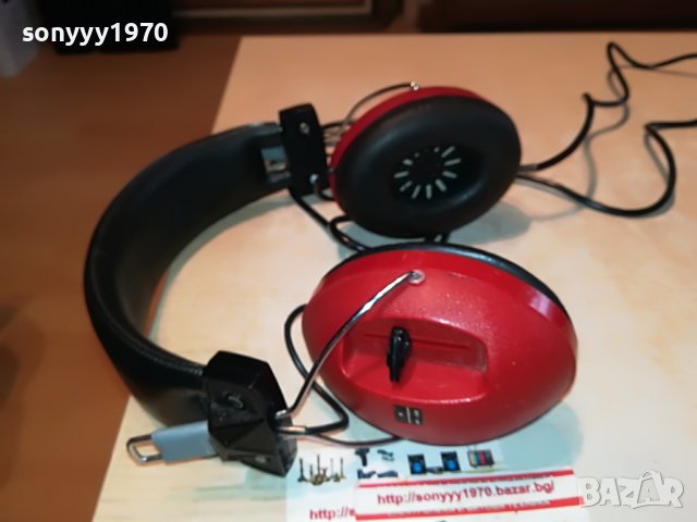 UNIVERSUM 400ohm retro headphones-germany 0412221021, снимка 3 - Слушалки и портативни колонки - 38894740
