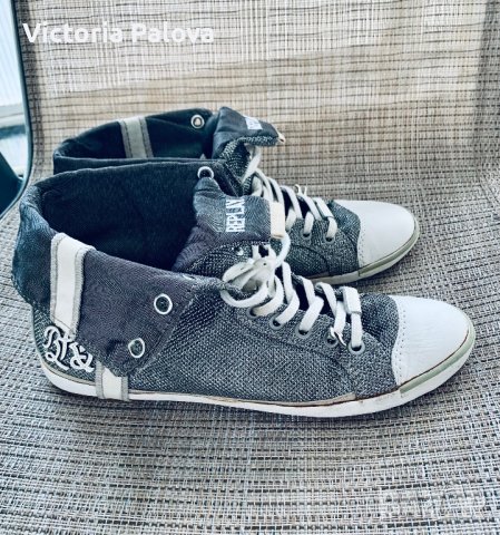 Скъпи маркови боти/кецове REPLAY Италия, снимка 6 - Кецове - 42659576