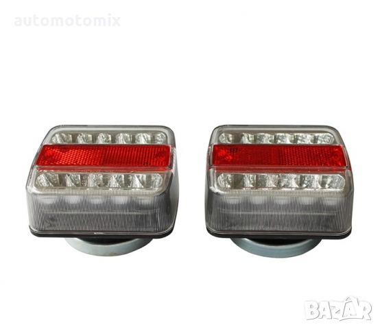 СТОПОВЕ ЗА РЕМАРКЕ,ПЛАТФОРМА 12V - 33118,2бр.комплект  с окабеляване, снимка 3 - Аксесоари и консумативи - 36068293