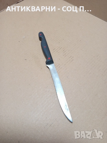 Стар Ръчно Кован Касапски Нож Тегло 0.110кг., снимка 2 - Антикварни и старинни предмети - 51477244