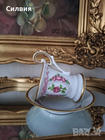 Колекционерска чаша *Weimar Porcelain* , снимка 3 - Колекции - 53747376