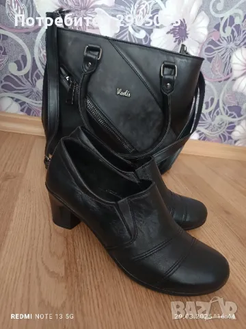 Нови дамски обувки естествена кожа , снимка 18 - Дамски обувки на ток - 49689260