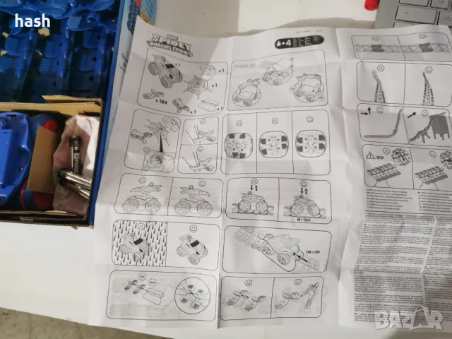 Smoby 7600180918, Smoby Spidey Flextreme Car Track Discovery Set, Smoby Flextreme, снимка 7 - Коли, камиони, мотори, писти - 48432199