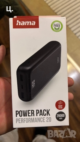 Външна батерия Hama 20 000 mAh