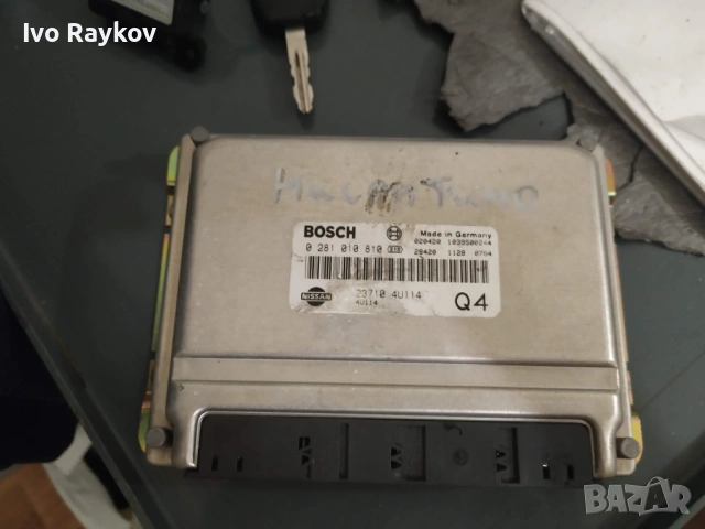 Компютър,ключ,имобилаизер за Nissan Almera 2.2DCI 0281010810 23710 4U114 EDC15M