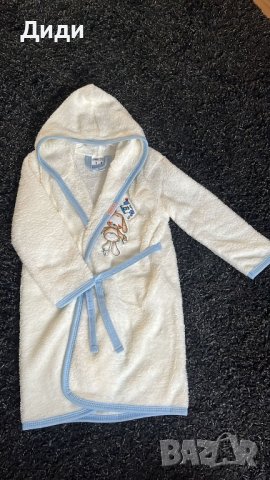 Детски халат за момче с качулка, снимка 1
