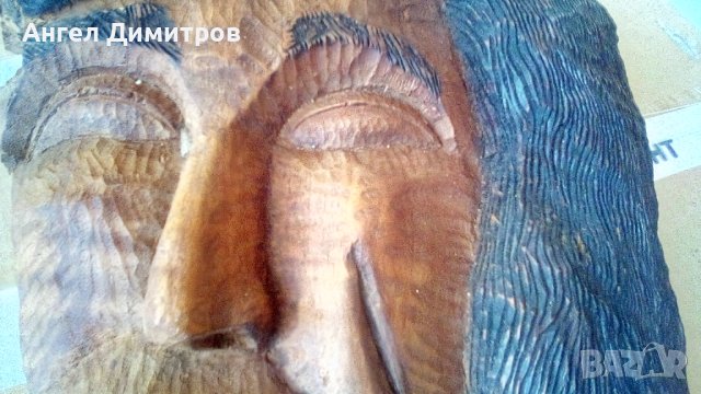 Страхотна ръчна дърворезба за стена , снимка 3 - Антикварни и старинни предмети - 41759355