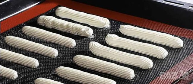 Силиконова подложка за печене 30х40см, снимка 3 - Прибори за хранене, готвене и сервиране - 41767372