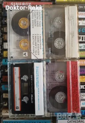 Manowar - аудио касети - неофициални , снимка 2 - Аудио касети - 50434078