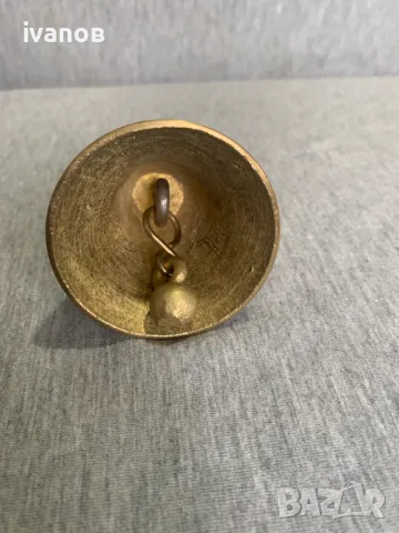 бронзово звънче, снимка 4 - Антикварни и старинни предмети - 48933235