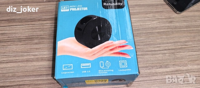 лед мини проектор, снимка 5 - Плейъри, домашно кино, прожектори - 53808944