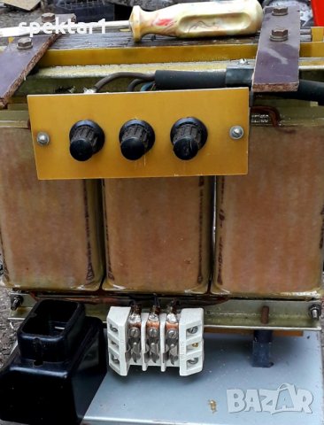 Разделителен трифазен трансформатор 380 на 42 волта монофазен 220 на24 ликвидация, снимка 4 - Други машини и части - 33812895