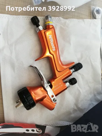 Професионален Бояджийски Пистолет NTools, снимка 2 - Автотенекеджийски и автобояджийски - 55710909