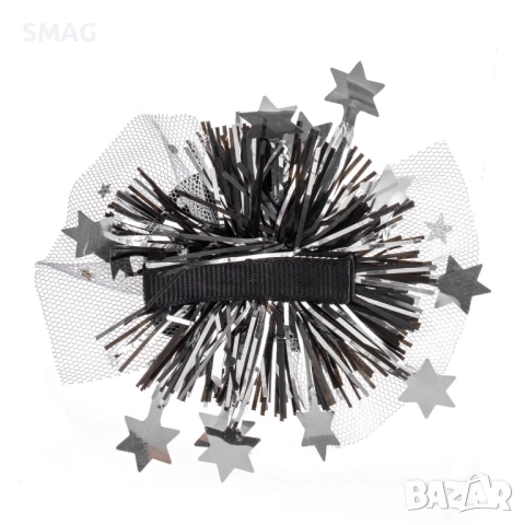 Хелоуин / Halloween шноли – тиква, духче и звезди с брокат, 2 броя_1239880, снимка 2 - Шноли, диадеми, ленти - 52110688