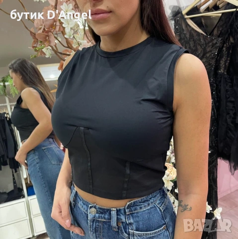 топ DIVERTITI , снимка 3 - Корсети, бюстиета, топове - 53590571