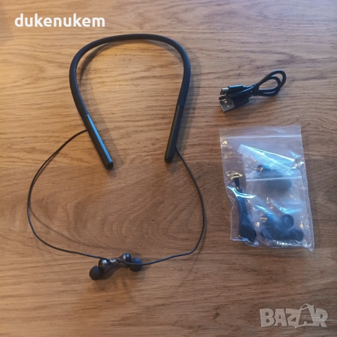 Безжични in-ear слушалки с neckband – шумопотискане, снимка 9 - Bluetooth слушалки - 53149361