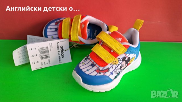 Английски детски маратонки ADIDAS  Mikey Mouse, снимка 2 - Детски маратонки - 40602588