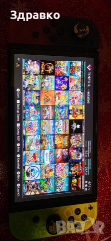 Продавам Nintendo Switch OLED Splaton 3 edition с Чип и CFW Atmosphere, снимка 4 - Nintendo конзоли - 53002306