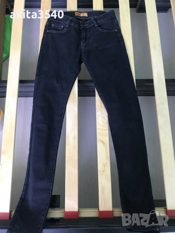 Черен панталон, снимка 9 - Панталони - 36207280