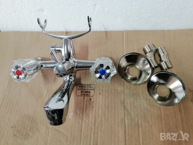 Смесител за баня INTER CERAMIC ДУНАВ , снимка 3 - Смесители - 53871581