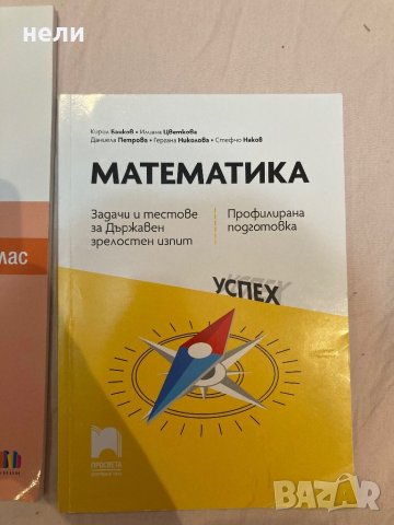 Помагала за подготовка за матура за 12.клас ДЗИ, снимка 2 - Учебници, учебни тетрадки - 42139772