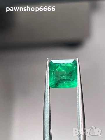 Продавам естествен изумруд 1,85 карата демонтиран от златни обеци, снимка 11 - Други - 52748549