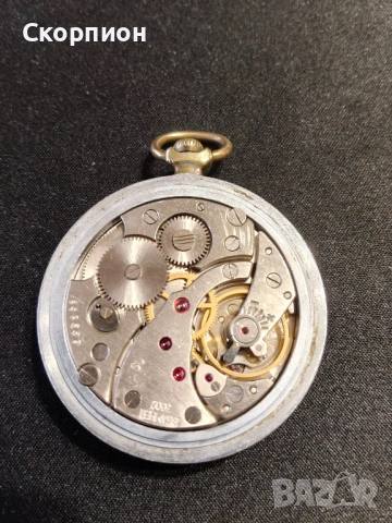 Джобен часовник - Молния - СССР - 18 РУБИНА - ПЕРФЕКТЕН, снимка 13 - Джобни - 49241450