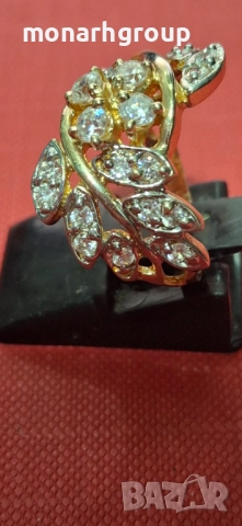 Златен пръстен, снимка 4 - Пръстени - 51751294