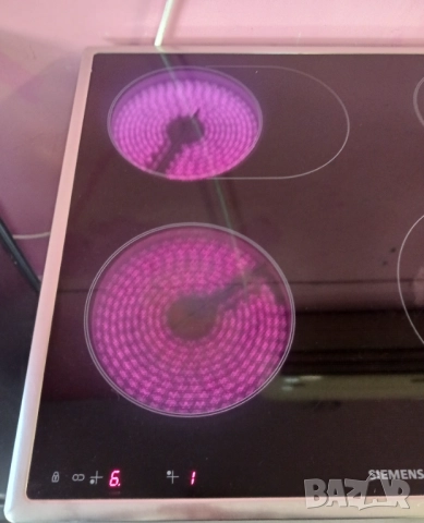 Печка за вграждане с керамичен плот  SIEMENS, снимка 9 - Печки, фурни - 52414844