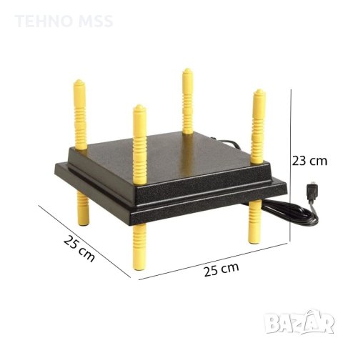 Нагревателни затоплящи плочи, Изкуствена квачка за пилета MS-25x25/ 60x45см