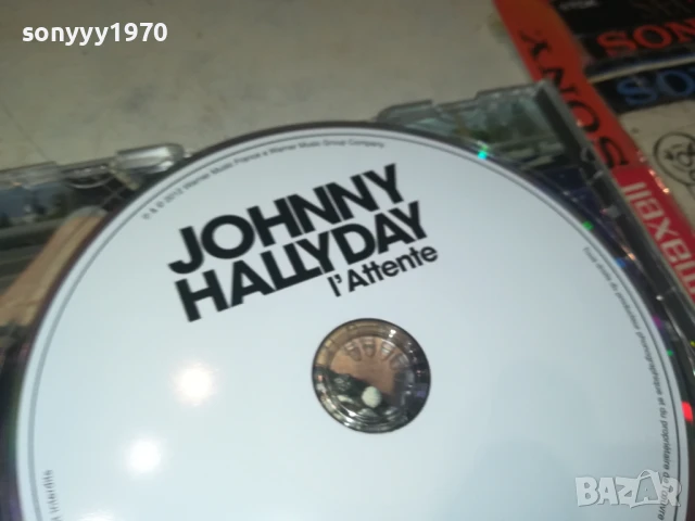 JOHNNY HALLYDAY CD 1808251953, снимка 12 - CD дискове - 51408990
