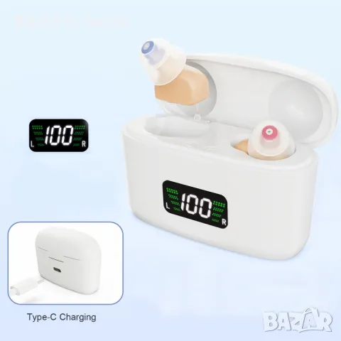 Невидими акумулаторни слухови апарати TianYue 430S, снимка 4 - Слухови апарати - 47456161