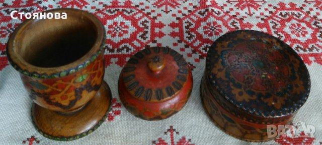 Ретро дървени сувенири, снимка 18 - Антикварни и старинни предмети - 35845526