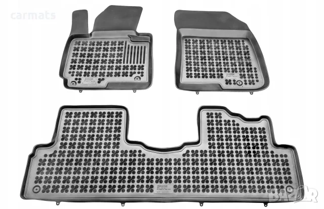 Гумени стелки Rezaw-Plast за Kia Carens (2013+) - тип леген