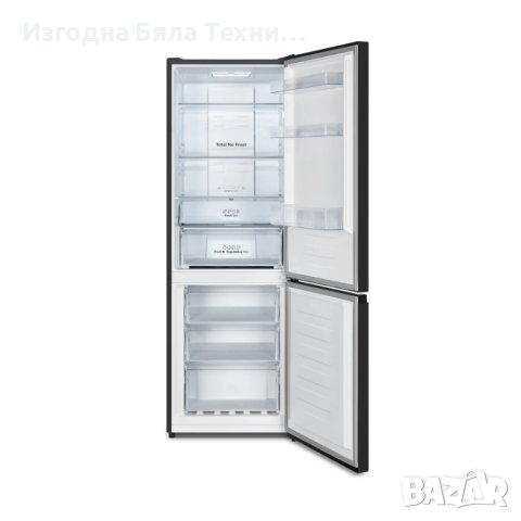 Хладилник-фризер Инвентум KV1781B комбинация - 292 литра, снимка 6 - Хладилници - 41357243