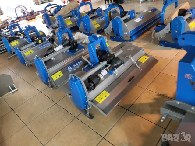 Мулчер GRAECUS EKN 85 см. - Гърция. Лозаро овощарски ЛЕК тип за малки трактори, снимка 6 - Градинска техника - 41376079