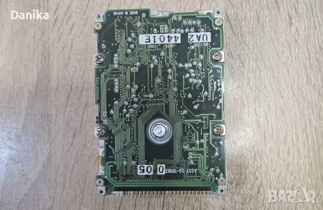 Работещ ретро харддиск за лаптоп QUANTUM model: GODRIVE 170MB GLS170AT HDD IDE ATA PATA, снимка 3 - Части за лаптопи - 52687028