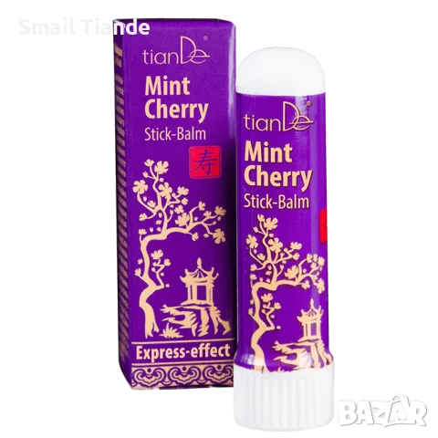 Стик-балсам „Mint Cherry” EcoDeViva, 1 бр.